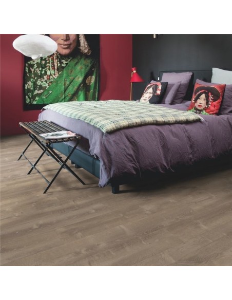 Quick Step - Dąb burza piaskowa brązowy