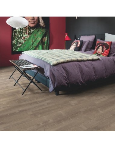 Quick Step - Dąb burza piaskowa brązowy