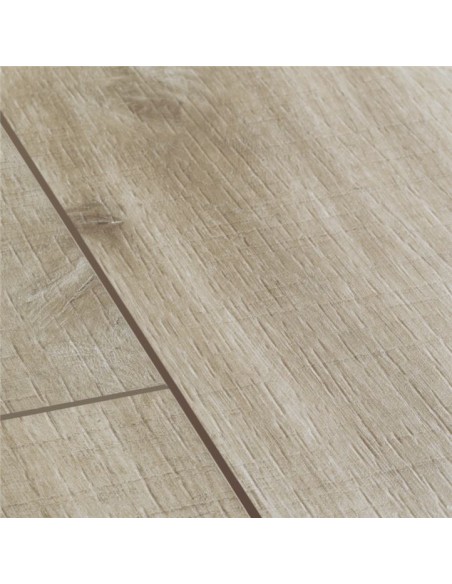 Quick Step - Dąb canyon jasnobrązowy ze śladami cięcia piłą