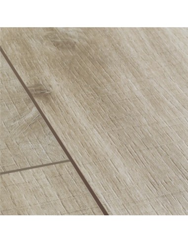 Quick Step - Dąb canyon jasnobrązowy ze śladami cięcia piłą